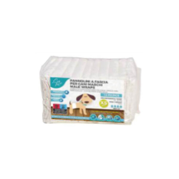 Couche à ceinture pour chiens mâles XS