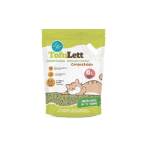 Tofulett litière en tofu 6 l prof. Thé vert