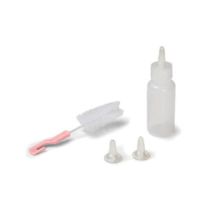 Kit biberon pour chiots 50 ml avec accessoires couleurs ass.
