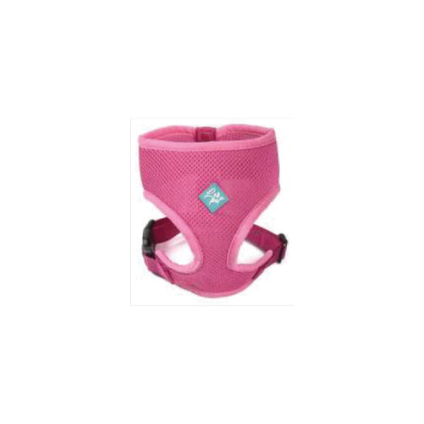 Harnais doux en maille fucsia S 36-41 cm