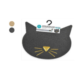 Tapis multifonction chat 37x43 cm couleurs ass.